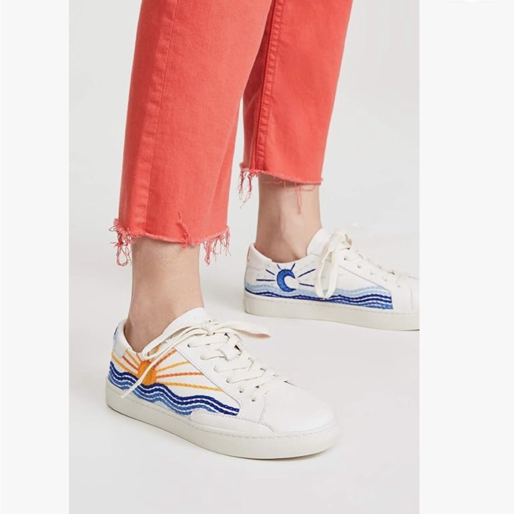 Solid is Sunrise Sunset Sneaker Size 7.5 - Never Worn